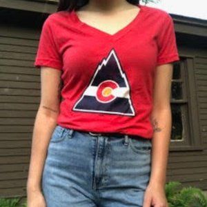 NHL Vintage Colorado Avalanche Womens Tee